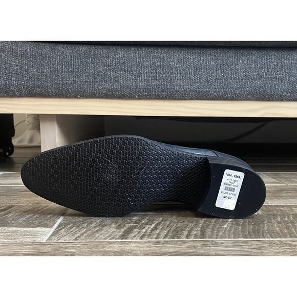 $4,895 NEW Stefano Ricco Navy Crocodile + Leather Oxfords Dress Shoes Size 9.5 D - Picture 6 of 7